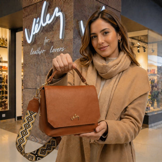 Bolso Carriel de Cuero Legítimo - Lanzamiento Exclusivo Con 80% de Descuento🎁